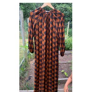 Tucker brown maxi dress